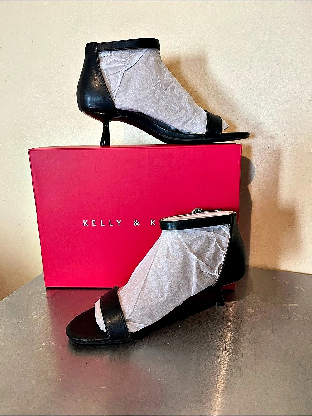 Kelly & Katie Magena Ankle Strap Sandal Heels NWT